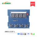 DM72-UIF-1 panel size 72*72mm single-phase ac one led industrial usage digital volt ampere and hertz combined meter